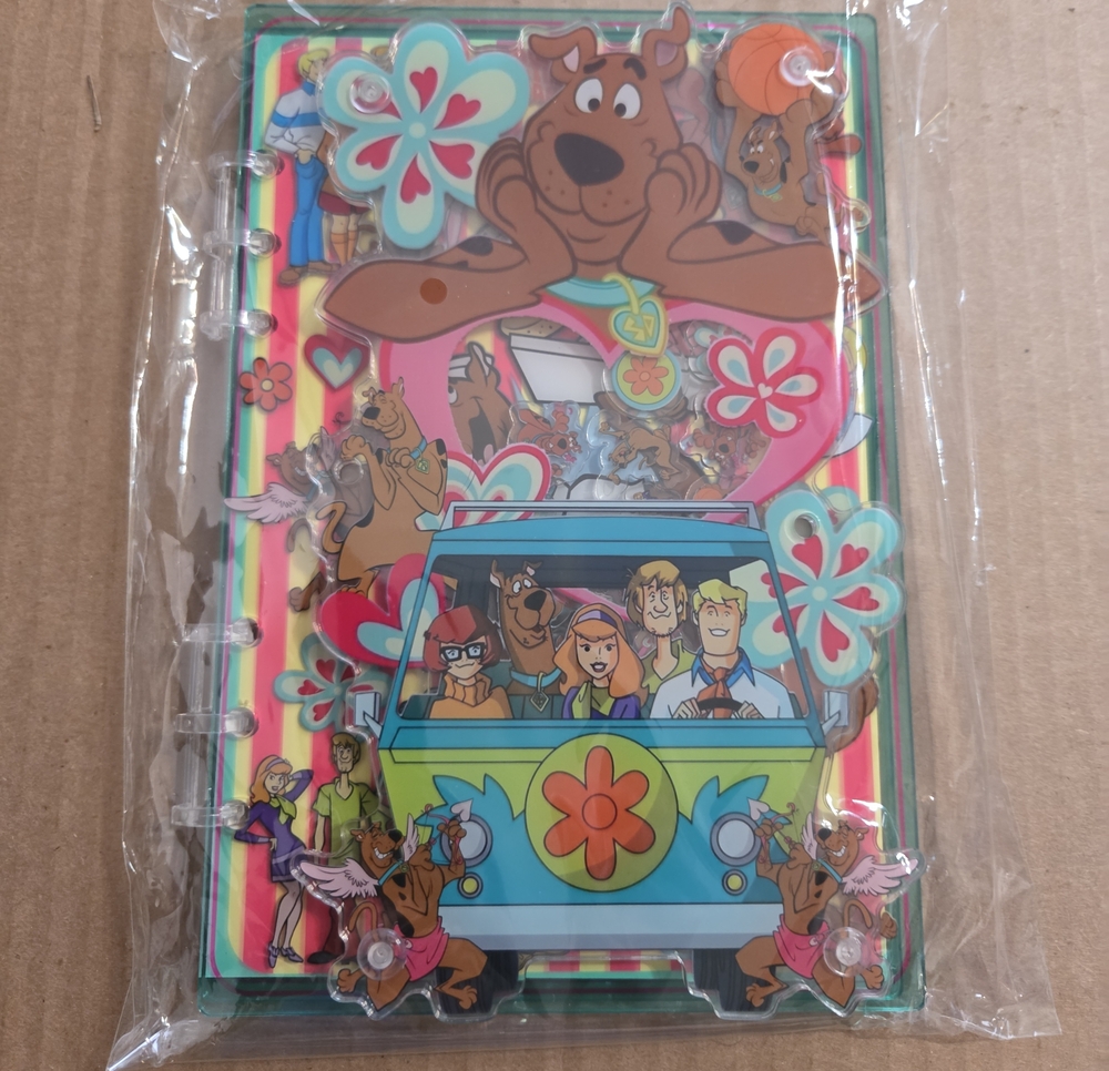 Scooby Doo A5 Acrylic Shaker Notebook